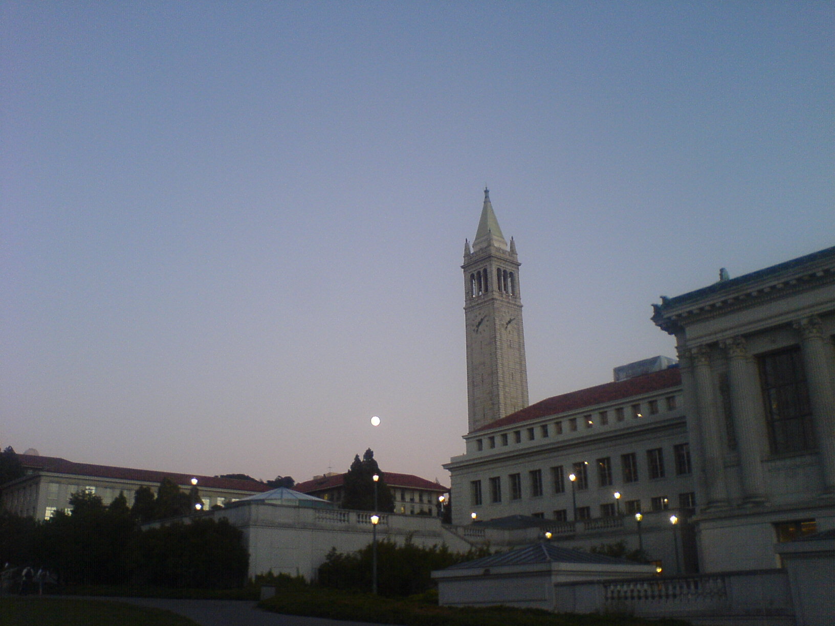 berkeley campanile sunset.JPG
