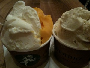 Amorino ice cream, 10-10-09