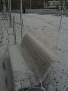 snowy bench, mar82010